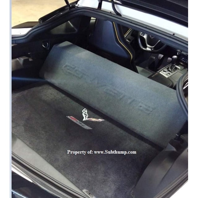 20014-2019 C7 Corvette Double 10 Downfire Boîtier de Caisson de Basses