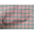 thumbnail image 4 of oneOone Cotton Cambric Fabric Madras Check Printed Craft Fabric BTY 56 Inch Wide, 4 of 4