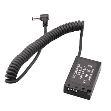 LP-E17 Dummy Battery for Canon Cameras Battery Life Flexibility Accessory for Long Shooting Sessions