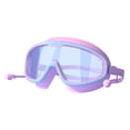 thumbnail image 2 of Kids Swimming Goggles - Large Frame HD Waterproof Eyewear - Adjustable Soft Silicone Seal & Eye Protection for Children, 2 of 9