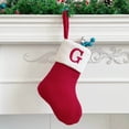thumbnail image 1 of Knitted Hosiery Wool Hosiery Embroidered Letter Children's Candy Gift Bag Christmas Stocking Gift Bag, 1 of 6