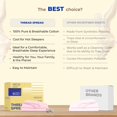 thumbnail image 5 of THREAD SPREAD 600 Thread Count Sheets Queen - 100% Egyptian Cotton Sheets Queen Size 4 PC Luxury Sheets Queen Size Soft Sateen Cooling Extra Long Staple 16"" Deep Pocket Queen Bed Sheet Set - Taup, 5 of 5