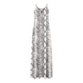 thumbnail image 5 of CEHVOM Robes d'Été pour Femmes Décontractées Boho Imprimées à Bretelles Anneau Plage Longue Robe Maxi avec Poches, 5 of 5