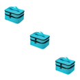 thumbnail image 3 of Redempat Nail Polish Storage Bags Made With Polyester For Everyday Sturdy And Durable sky blue 3Set, 3 of 6