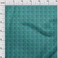 thumbnail image 2 of oneOone Silk Tabby Fabric Swirl & Floral Block Print Fabric By Yard 42 Inch Wide, 2 of 4