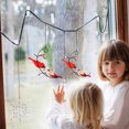thumbnail image 3 of Youkk PC Handmade Cardinal Bird Pendant Gift For Nature Enthusiasts Add Charm To Home Elegant Decoration E, 3 of 6