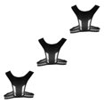 thumbnail image 3 of Transemion Gilet Réfléchissant de Course Confortable avec Poche pour Téléphone Conçu pour la Course et la Randonnée pour Hommes Type1 3 Pcs, 3 of 6