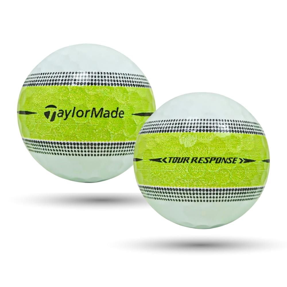 Mulligan - 36 Taylormade Tour Response Stripe 5A Mint Recycled Used Golf Balls, Mix