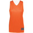 thumbnail image 1 of ASI 163.320.S Jersey 2.0 Réversible en Maille Tricotée pour Femmes, Orange et Blanc - Petit, 1 of 1