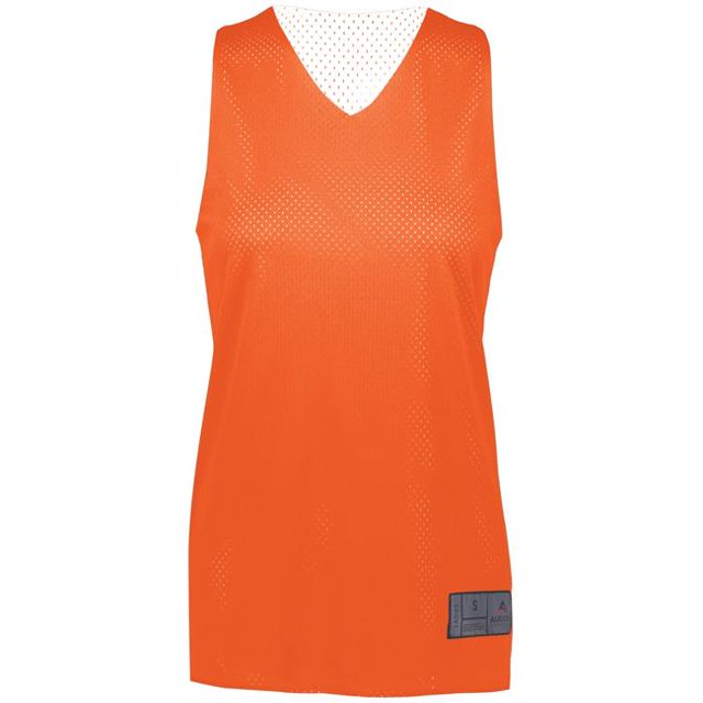 ASI 163.320.S Jersey 2.0 Réversible en Maille Tricotée pour Femmes, Orange et Blanc - Petit