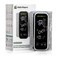 thumbnail image 1 of Path Pharm One-Piece Blood Pressure Monitor - Advanced Arm Blood Pressure Monitor for Home Use - Accurate Blood Pressure Cuff - Automatic Tensiometre with Large LED Screen - USB Heart Rate Monitor, 1 of 7