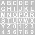 thumbnail image 1 of 36pcs English Letters Painting Stencils Letters Templates Alphabet Stencils Letter Templates, 1 of 5