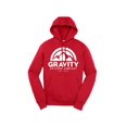 thumbnail image 1 of Mens Gravity Outdoor Co. Chandail à Capuche - Rouge Vif - Logo Blanc - m, 1 of 1