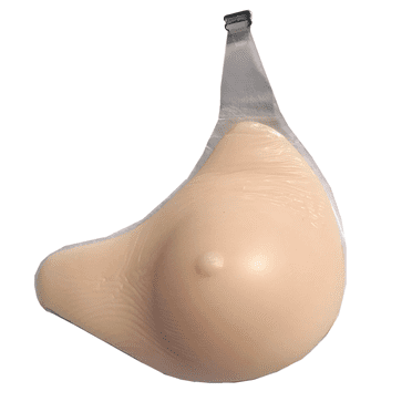 BIMEI Silicone Prosthesis Breast Forms with Hook L-Shape Lengthened Mastectomy Prosthesis Women Bra Enhancer Inserts for Breast Asymmetry/Mastectomy,Right,500g