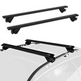 thumbnail image 2 of COWVIE 53" Pro Universal Roof Rack Cross Bars with keyed Locks Fully Assembled- Fit Raised Rails, Black, 2 of 4