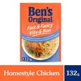 thumbnail image 1 of BEN'S ORIGINAL FAST & FANCY Homestyle Chicken Flavour & Wild Rice, 132g pouch, 1 of 7