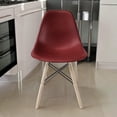 thumbnail image 2 of CHAISE EN BOIS EIFFEL en rouge, 2 of 2