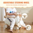 thumbnail image 4 of VEVOR 5 in 1 Rocking Horse for Toddlers 1-3 Years, Baby Rocking Horse with Trampoline, Detachable Balance Board, Push Handle., 4 of 9