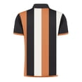 thumbnail image 4 of HKEJIAOI Men's Shirts Short Sleeve Performance Slim Fit Zip T-Shirts for Sports, 4 of 5