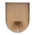 thumbnail image 1 of Curtain For Windows Polyester Fabric Panel Drapes，Cordless Pleated Window Shades Easy Install No Drill No Tools White/blue/black/br Light Filtering Blinds Size 23.6" W X 70.8" H Shower Ripple Fold, 1 of 4