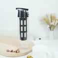 thumbnail image 4 of XYAIYT Portable Cold Brew Coffee Bottle with Efficient Filtration for Tea,Herbs Fruit Infusions,Ideal for Refreshment and Multi Purpose Beverage Creation(Black), 4 of 6