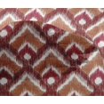thumbnail image 4 of oneOone Viscose Chiffon Fabric Argyle Style Ikat Printed Craft Fabric BTY 42 Inch Wide, 4 of 4