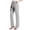 Grey, variant on Pisexur Dress Pants Women Stretchy Straight Leg Women's Pants Casual Business Slacks for Women with Pockets solid Color Elastic Waist Button Pants for Women S-2XL Black