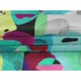 thumbnail image 5 of oneOone Velvet Lime Fabric Abstracts Sewing Material Print Fabric By The Yard 58 Inch Wide, 5 of 5