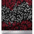 thumbnail image 1 of Soimoi Poly Georgette Fabric Artistic Floral Decor Fabric Printed Yard 52 Inch Wide, 1 of 3