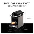 thumbnail image 4 of Nespresso Pixie Espresso Machine by Breville, Titan, 4 of 7
