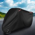 thumbnail image 2 of OPTUTUS Motorcycle Cover 104 Inch – Large Waterproof Oxford Cover with Lock Hole, Night Reflective, Fits Touring Bikes, 2 of 6