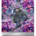 thumbnail image 1 of Soimoi Pink Cotton Poplin Fabric Line Geometric Printed Fabric 1 Yard 42 Inch Wide, 1 of 3