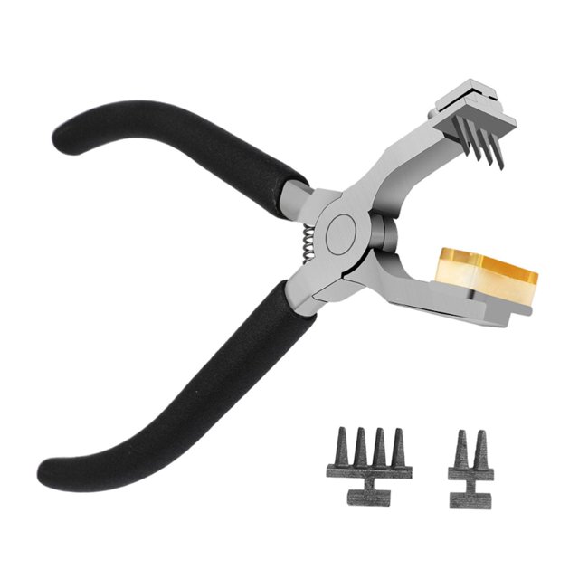 KLKCMS Leather Hole Punch Tool Easy to Use Hand Pliers for Belts Straps Watch Bands B