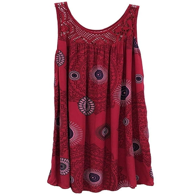 Robes Courtes Décontractées à Manches Courtes et Sans Manches pour Femmes