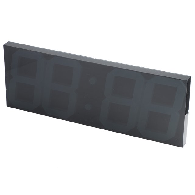 Clock, With Remote Control Electronic Clock, Corrosion-resistant Office For Home Green Digit EU Plug