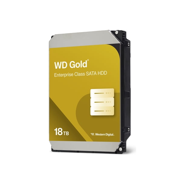 WD Gold WD181KRYZ - Hard drive - 18 TB - internal - 3.5