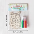 thumbnail image 2 of DIY Wooden Drawing Board Painting Coloring Craft Decoration, For Home Organization And Kitchen, 2 of 3