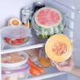 thumbnail image 2 of Multifunctional Stretch Silicone Plastic Wrap Silicone Bowl Cover 6-Pieces Set of Food Silicone Cover For Kitchen Kitchenware, 2 of 3