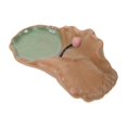 thumbnail image 1 of Estbridge Green Plant Flower Pot Terracotta Pots Large Lucky Wood Ceramic Plate, 1 of 8