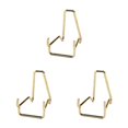 thumbnail image 4 of Baohd Iron Ores Stone Display Stand Desktop Rock Holder Decor Base Home Office Golden S 3Set, 4 of 6