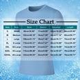 thumbnail image 3 of Pisexur T Shirts for Man , Hommes Mode Décontractée Couleur Unie Col Rond Course Exercice et Entraînement Physique Manches Courtes Haut Orange, m Chemises de Golf Hommes & Chemises Hommes, 3 of 6