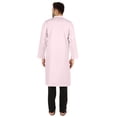 thumbnail image 4 of Atasi Indian Designer Kurta For Mens Party Wear Traditional Dress Solid Ethnic Long Shirt, 4 of 7