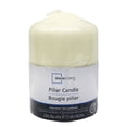 thumbnail image 1 of Mainstays Unscented Ivory Pillar Candle, 1 of 6