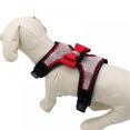thumbnail image 5 of Dog Harness  Rhinestone Bling Bowknot Harness Adjustable Reflective Collar Vest for Pet Dogs Puppy, 5 of 5