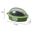 thumbnail image 2 of CUITING 1 Pce Guacamole Concave pour Avocat, Garde-Ail Serré et Verrouillable, 2 of 4