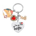 thumbnail image 1 of Taylor Swift Keychain Pop Singer Items I Am Swift I Love T.S Keychain Women Girls Fans Gifts, 1 of 2