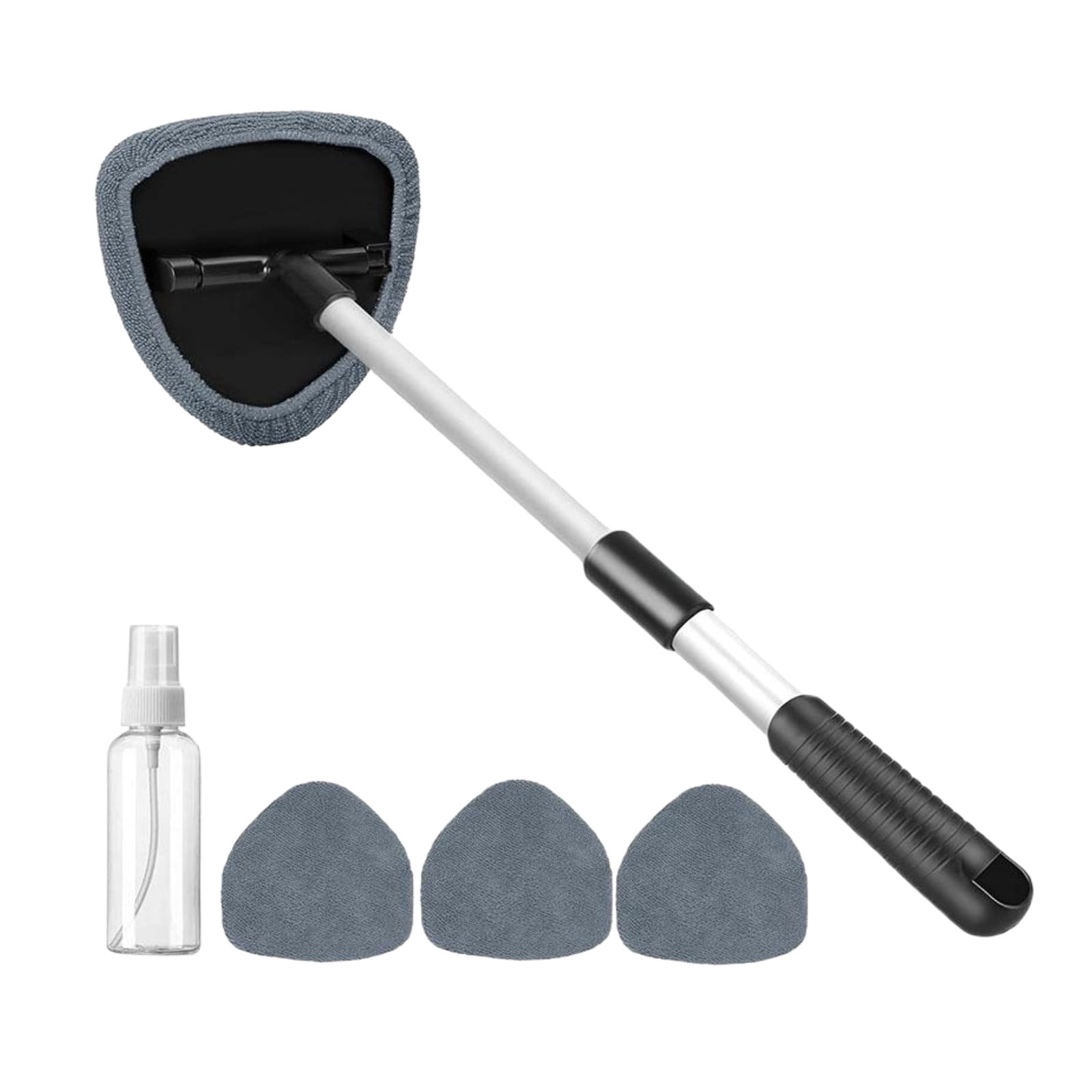 Window Cleaning Machine Tools Windshield Cleaner with Extendable Handle, Car Window Cleaning Tool for ...