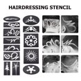 thumbnail image 3 of 20x Mix Hair Styling Tattoo Template DIY Hairdressing Trimmer Model Stencil, 3 of 8