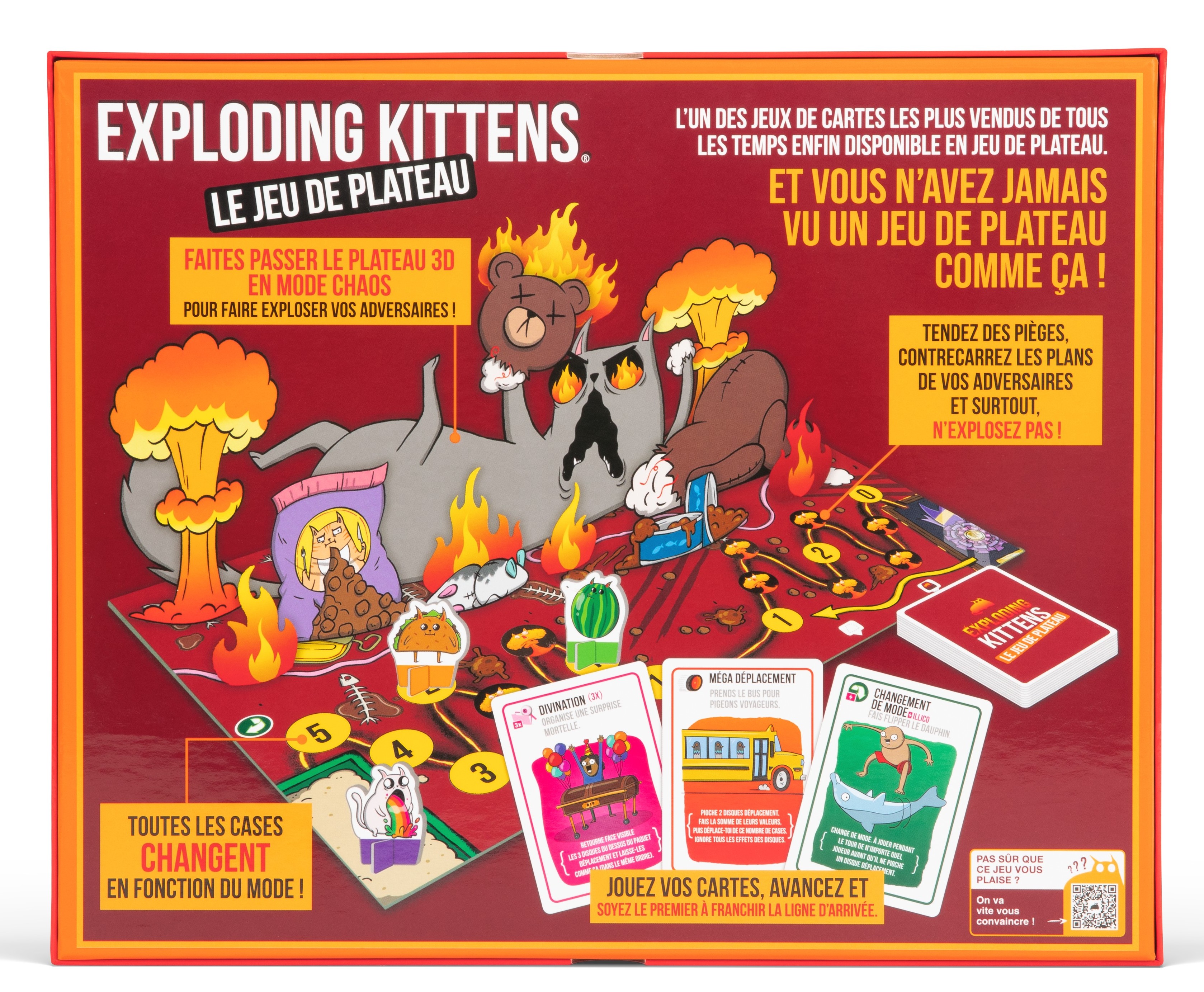 Exploding Kittens: Le Jeu De Plateau