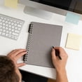 Bindeb Notebook Birdeem Grid Notebook A5, Refillable Ring Binder, Detachable Pages ...
